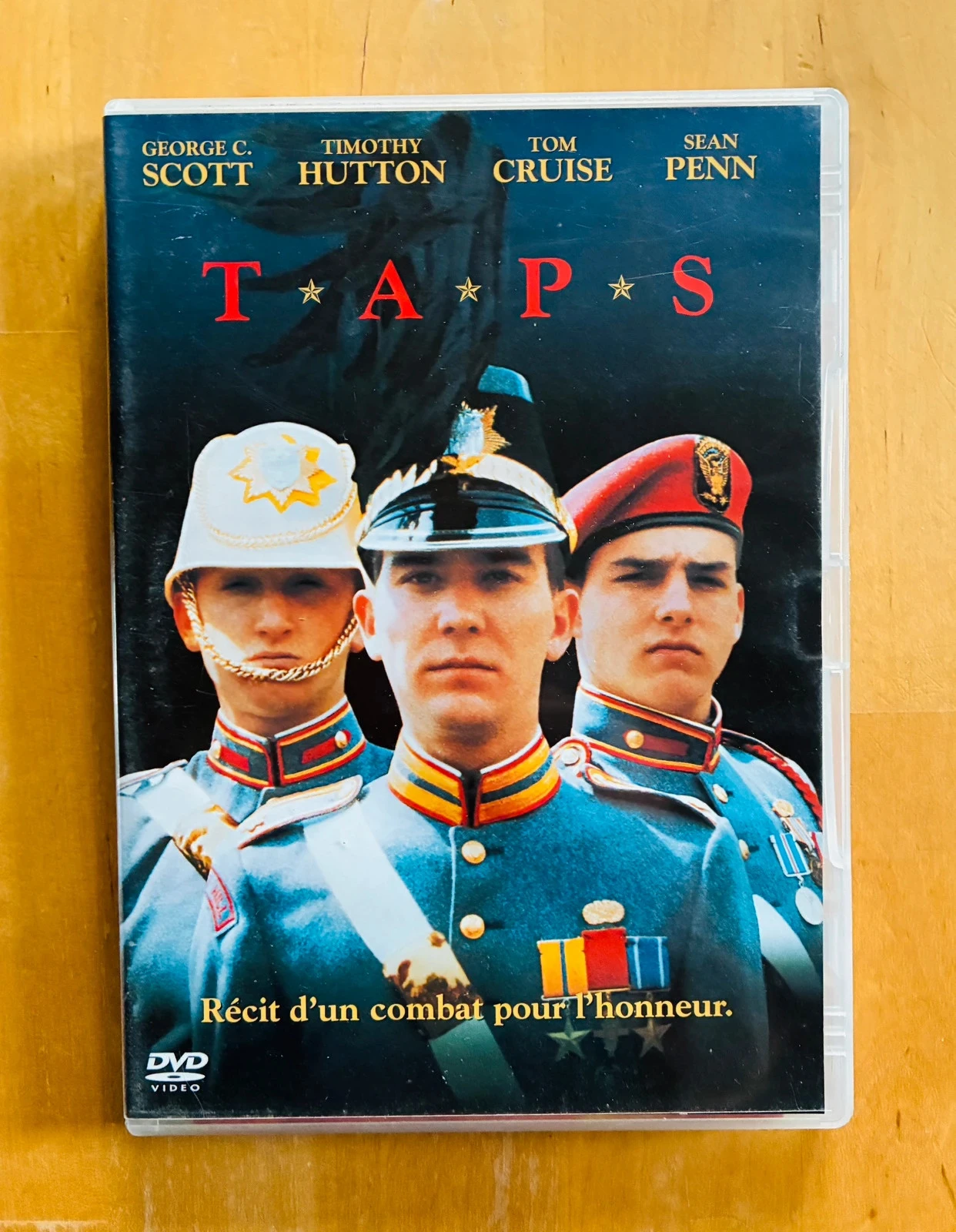dvd TAPS Tom Cruise.
